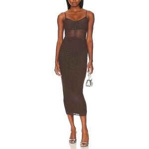 NWOT!! - AFRM LUPITA DRESS IN JAVA - SZ XX-SMALL